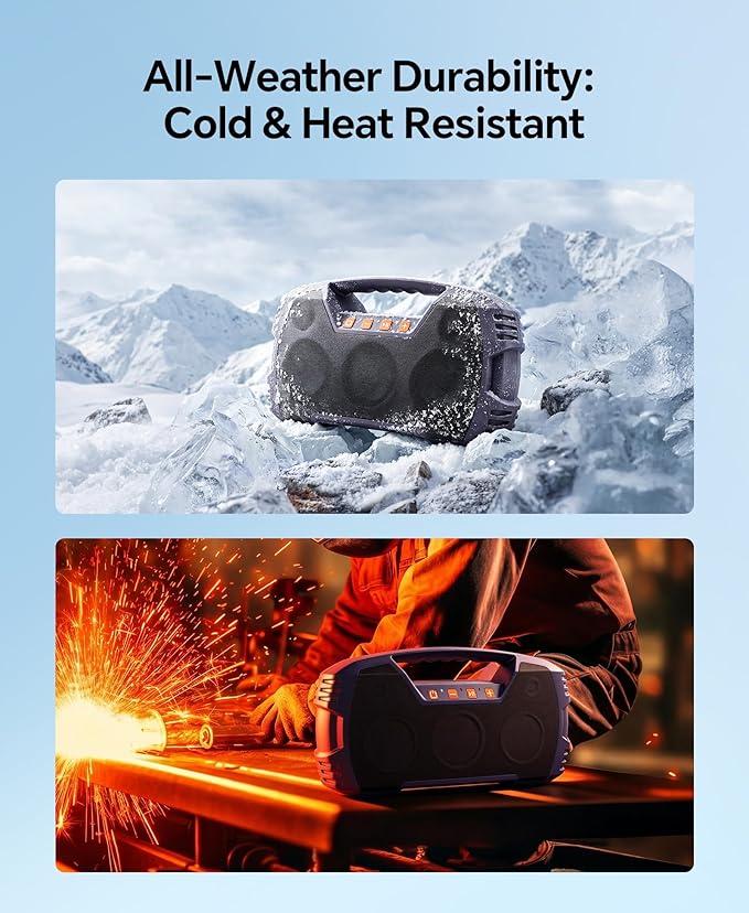 IPX7 Waterproof Outdoor Bluetooth Speaker, 32H Playtime, Floating Design - Image 6
