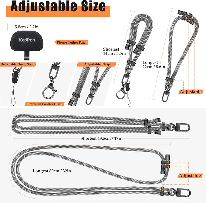 Kaptron Universal Phone Lanyard - Image 3