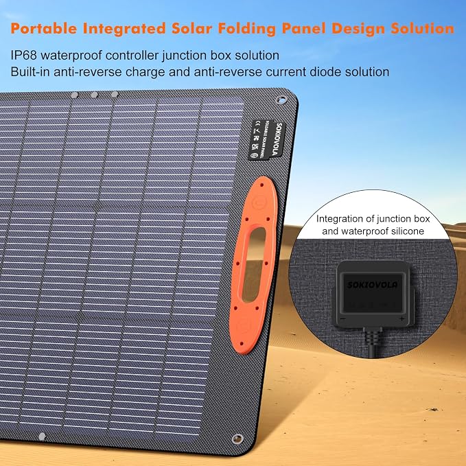 N-Type 16BB 200W Portable Solar Panel - Image 3