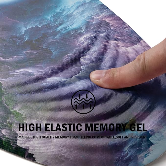 Ergonomic Memory Foam Mouse Pad - Image 3