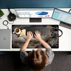 Golden Moon Desk Pad Black Desk Mat XXL Mouse Gaming Pads, Starry Sky Keyboard - Image 7