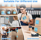 4x6 Thermal Labels, 1 Packs of 500 4x6 Fold Labels Blue - Image 7