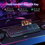 TECKNET Wired RGB Gaming Keyboard - Image 7