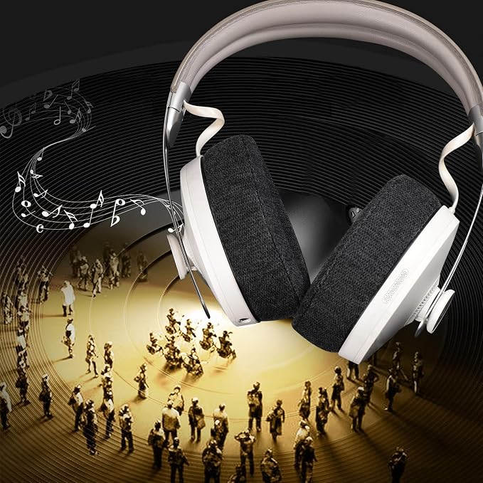 Skin-Friendly Cotton Replacement Earpads - Image 6
