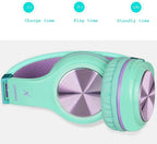 Riwbox Bluetooth Headphones, XBT-80 Folding Stereo Wireless Bluetooth - Image 3