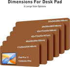 Aothia Faux Leather Desk Mat - Image 5