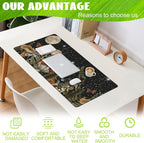 Large Gaming Mouse Pad for Desk, Cute Forest Mushroom Desk Mat, Starry Night - Image 4
