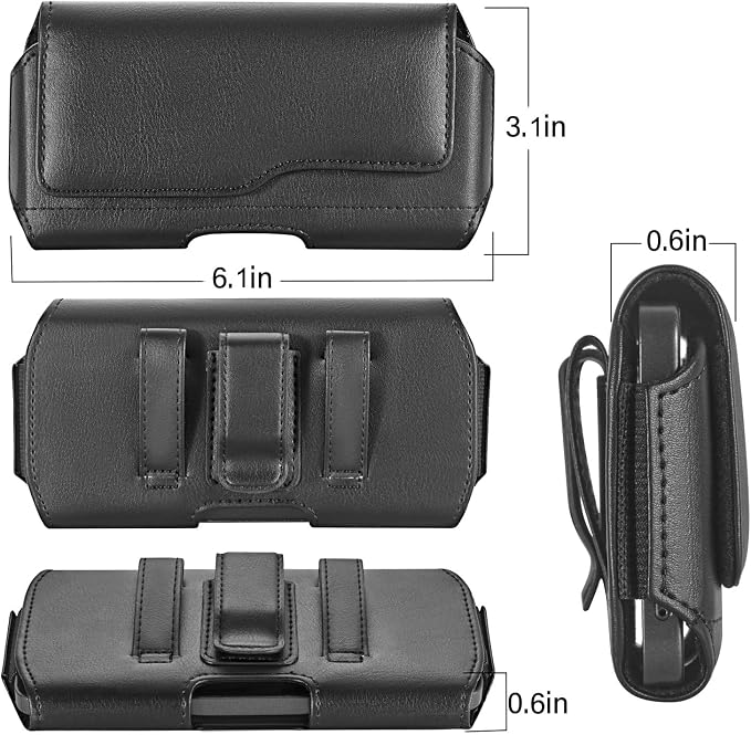 Holster Case for iPhone 15/15, Samsung Galaxy S24/S23/S22/S21, Phone Pouch - Image 5