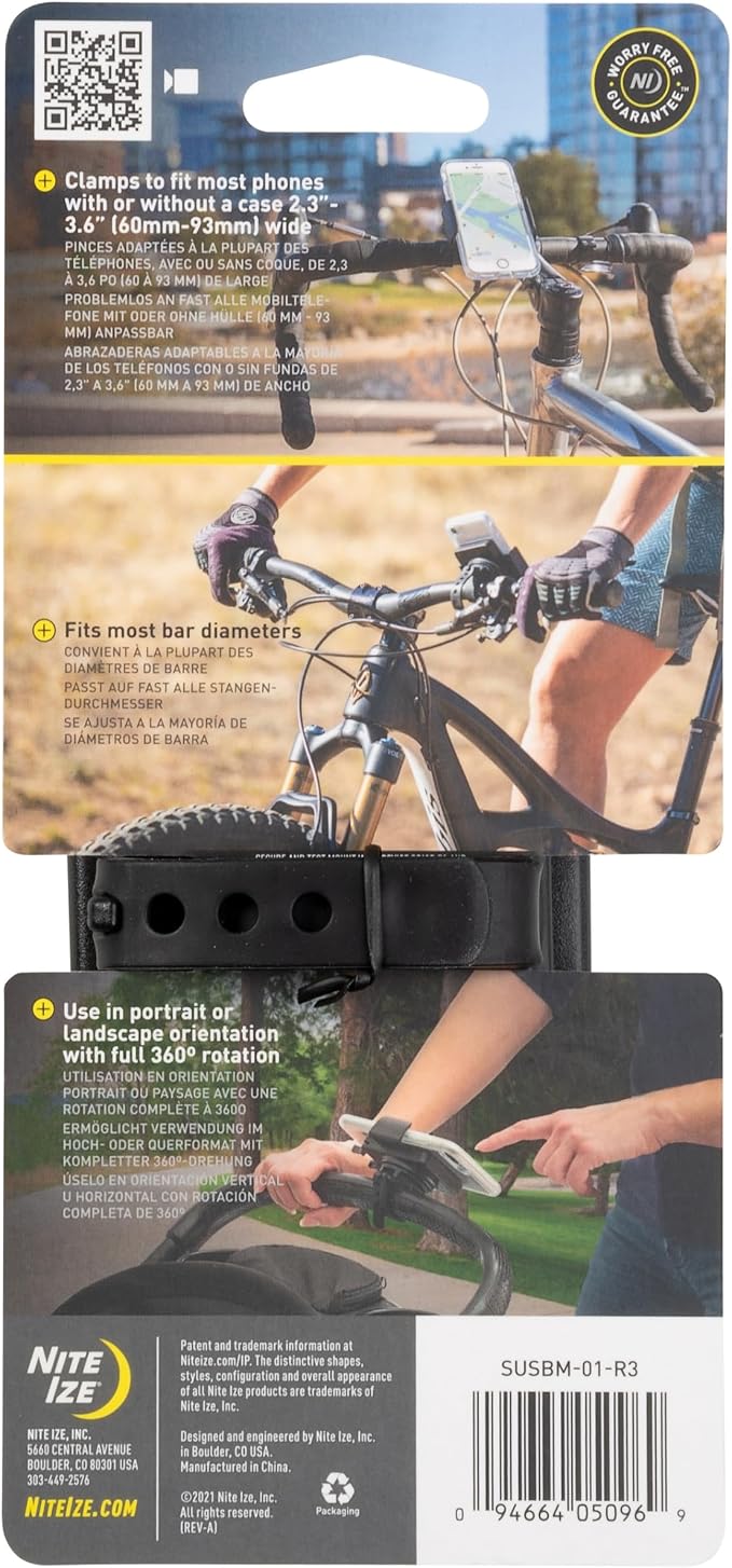 Nite Ize Squeeze Rotating Smartphone Bar Mount - Image 6