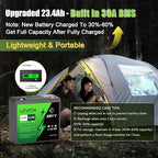 12V 23.4Ah LiFePO4 Lithium Deep Cycle Battery - Image 3