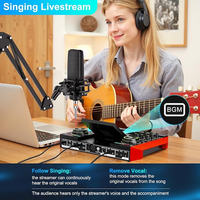 Podcast Equipment Bundle with 3.5mm Condenser Microphone - Image 6