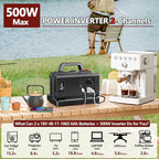 500W Pure Sine Wave Power Inverter - Image 2