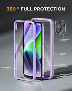 Miracase Designed for iPhone 14 Case 6.1 inch, Full-Body Protective Bumper - Image 3