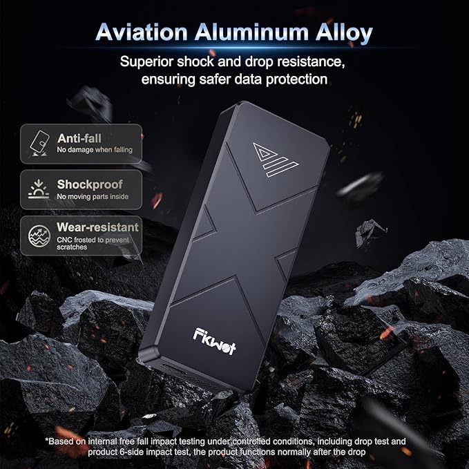 1TB External SSD, USB4 40Gbps Portable SSD 2TB - Image 8