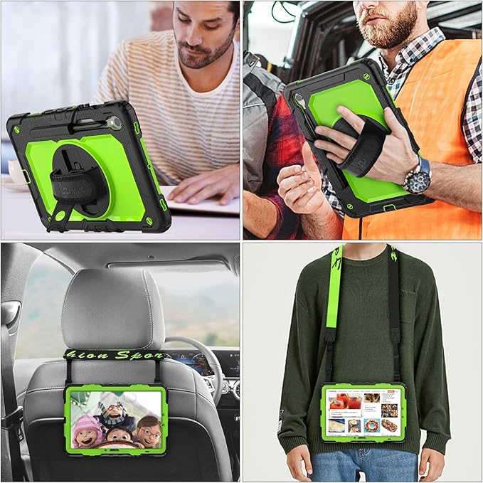 SEYMAC stock Case for Samsung Galaxy Tab S10 FE / S9 / S9 FE 5G Tablet Case - Image 5