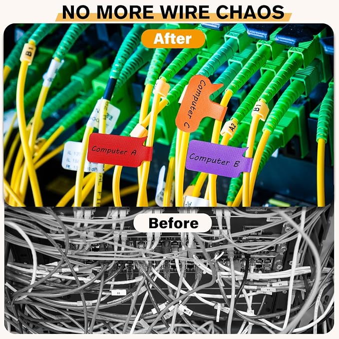 36Pcs Large Cable Labels - Image 4