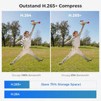 Hiseeu 3K Outdoor Wired Security Camera System - Image 6