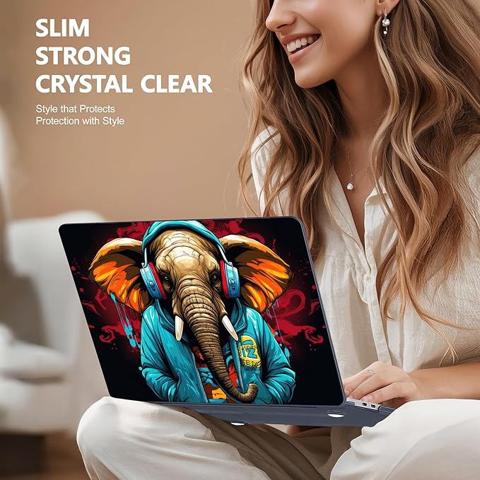 Case for MacBook Pro 13 inch with/Without Touch Bar, Hard Shell + Keyboard - Image 9