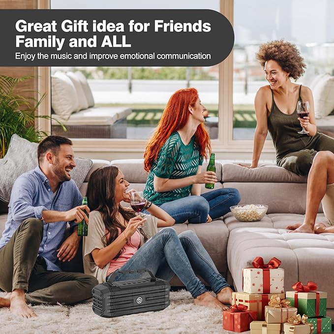 Bluetooth Speaker 120W Peak 80W Portable Wireless Hi-Fi Loud Outdoor IPX6 - Image 8