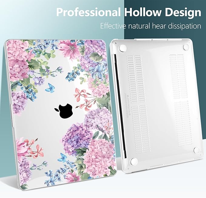 TWOLSKOO Compatible with MacBook Pro 13 inch Case 2023-2016 A2338 M2/M1 A2251 - Image 5