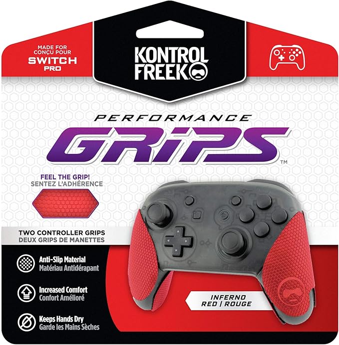 KontrolFreek Performance Grips for Nintendo Switch Pro Controller by KontrolFreek