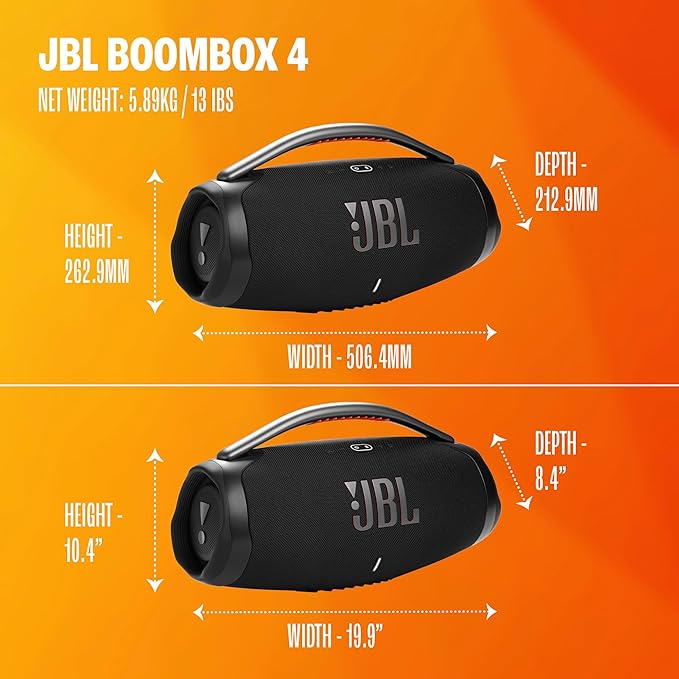 JBL Boombox 4 - Most Powerful JBL Portable Waterproof Speaker - Image 5