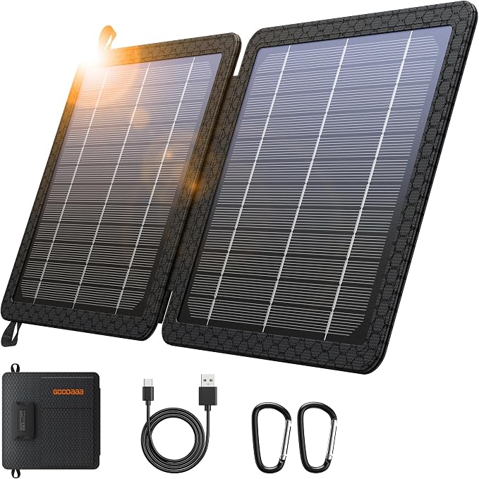 GOODaaa 10W Portable Solar Charger by GOODaaa