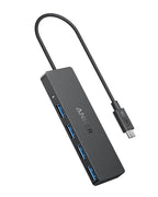 Anker 4-Port USB 3.0 Hub with 5Gbps Data Transfer, Ultra-Slim Data USB C Hub by Anker