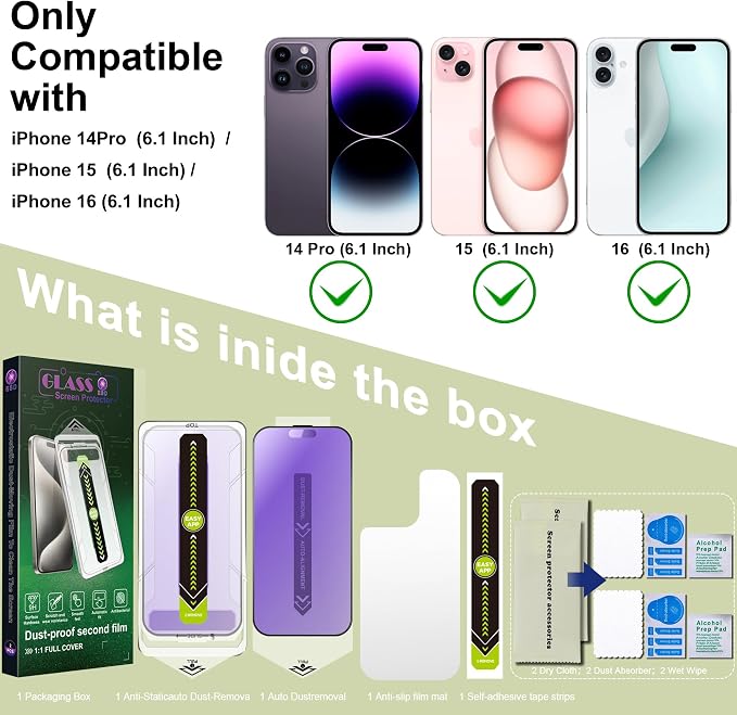 9H Tempered Glass, Anti-Glare, Full Coverage, Anti-Fingerprint, Auto Dust - Image 7