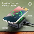 ZAGG 4-Port Hub with Wireless Charging - Image 2