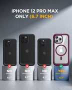 Miracase Magnetic for iPhone 12 Pro Max Case Full-Body Phone case - Image 6