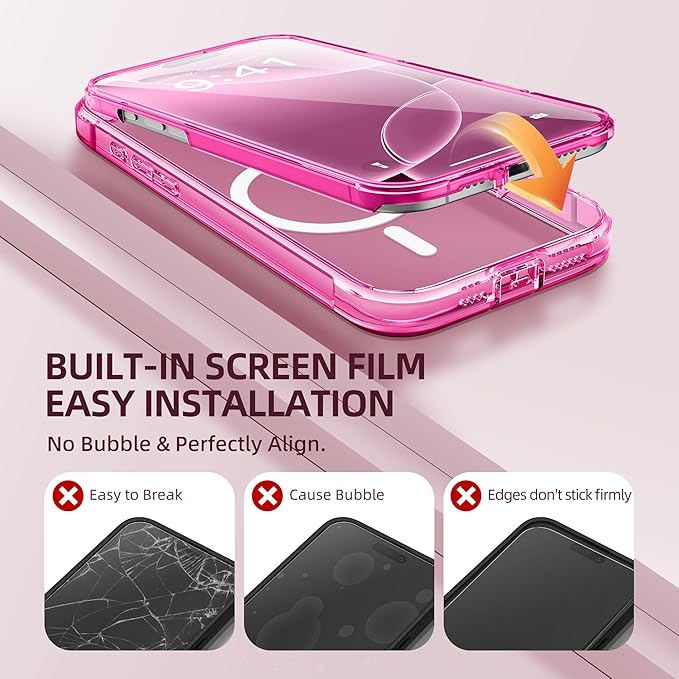 BERFY Magnetic for iPhone 16 Pro Case, Compatible - Image 5