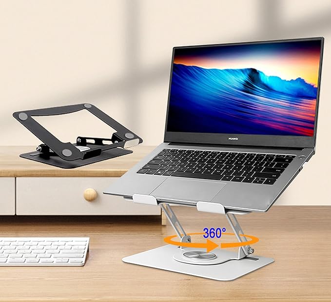 Uncaged Ergonomics Swivel Laptop Stand - Image 2