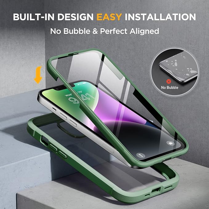 Miracase Glass Series Designed for iPhone 14 Plus Case 6.7 inch, 2023 Upgrade - Image 4