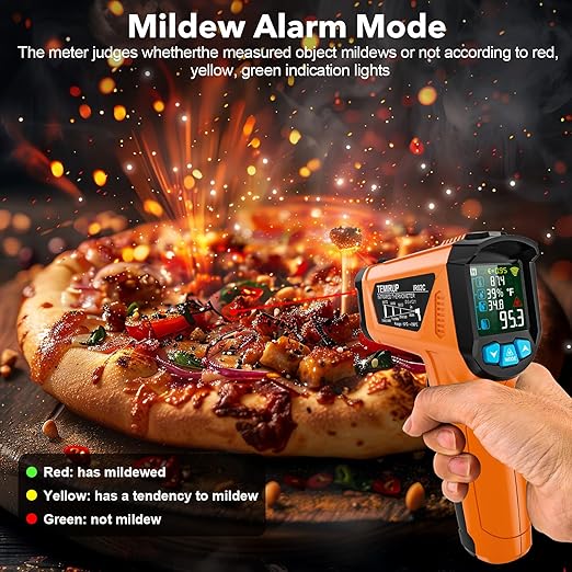 Infrared Thermometer Gun, TEMIRUP Digital Laser Temperature Gun, -58°F to 1472°F - Image 5