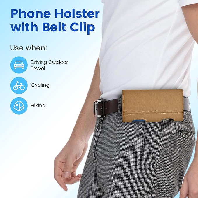 Mopaclle Nylon Horizontal Phone Holster - Image 6
