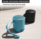 Sony SRSXB100/H Portable Mp3 Player Wireless Speaker Systems Light Gray - Image 3