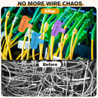 36Pcs Large Cable Cord Labels - Image 4