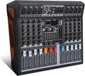 Audio Mixer 8 Channel, DJ Mixer Board by jindaaudio