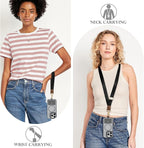 TiMOVO Phone Lanyard Crossbody Wrist Strap, Adjustable Anti-Theft Strap - Image 2