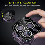 WSKEN for iPhone 14 Pro/iPhone 14 Pro Max Camera Lens Protector, HD Tempered - Image 3