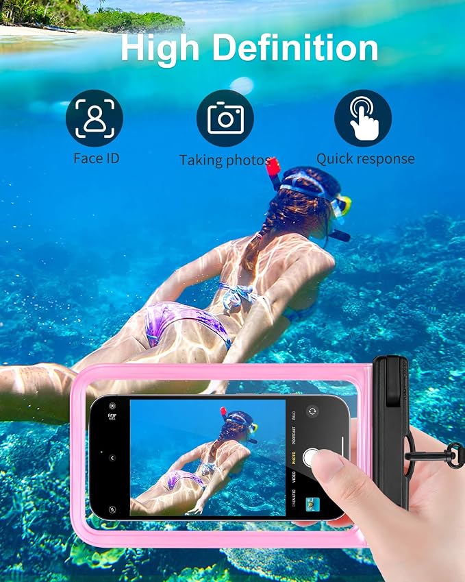 2025 3-Pack Waterproof Phone Pouch, Cruise Ship Essentials Must Haves Dry Bag - Image 7