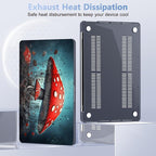 May Chen for New MacBook Pro 13 Case 2022 2020 Release, Plastic Crystal Hard - Image 5