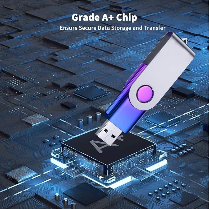ABLAZE 64GB Flash Drive 2 Pack, USB 2.0 Thumb Drives - Image 3