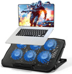 Adjustable Laptop Stand with 6 Quiet Cooling Fans, Upgraded Laptop Cooler - Image 7