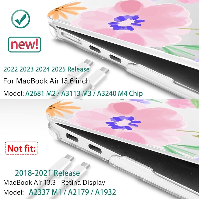 May Chen for MacBook Air 13.6 inch Case A3240 M4 A3113 M3 A2681 M2 - Image 3