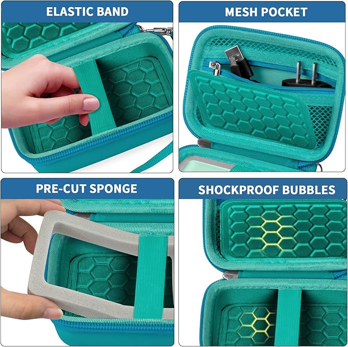 Carrying & Protective Case for Digital Camera, AbergBest 21 Mega Pixels 2.7" - Image 4