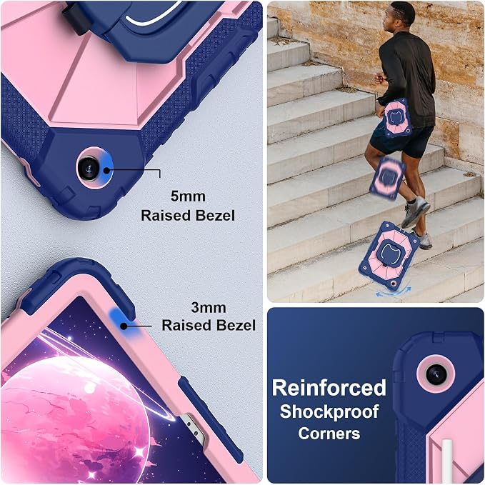 for Galaxy Tab A9 Plus Case 11 Inch, Rugged Case - Image 3