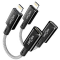 2 Pack 27W USB C to Lightning Cable Adapter, PD Fast Charging & Data Transfer by LERTOSEN