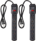 Amazon Basics Surge Protector Power Strip, 6-Outlet by AmazonBasics